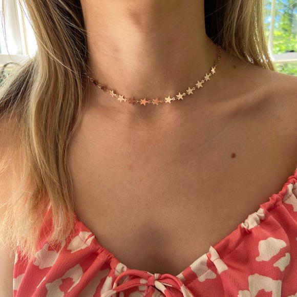 Jewelry | Rose Gold Star Necklace 